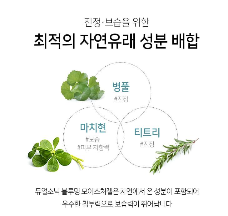 듀얼소닉 블루밍 모이스처 젤 250ml